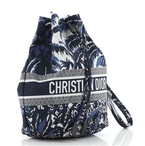 dior holiday drawstring pouch